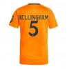 Real Madrid Jude Bellingham #5 Auswärtstrikot 2024-25 Kurzarm